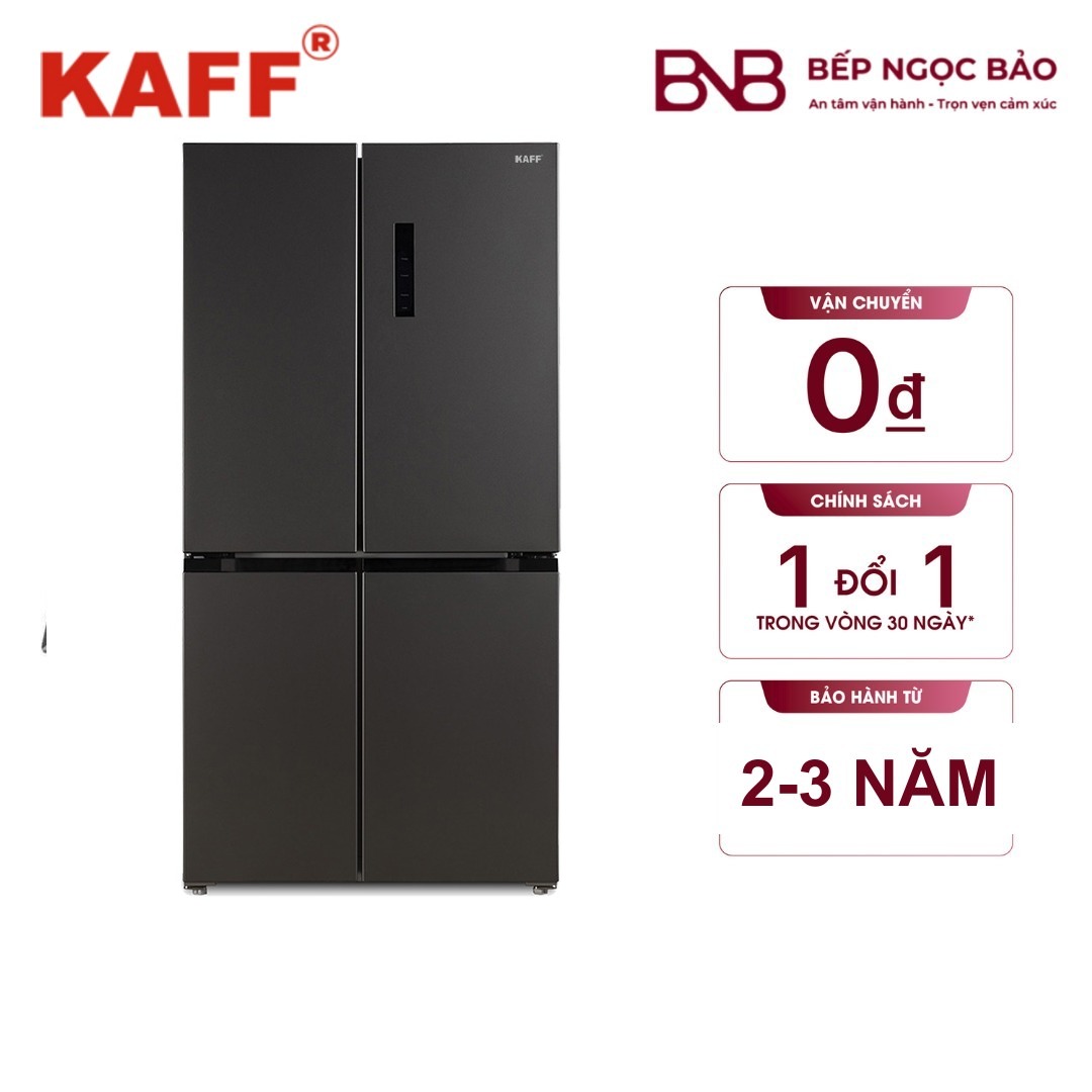 Tủ lạnh Kaff KF-BCD446W