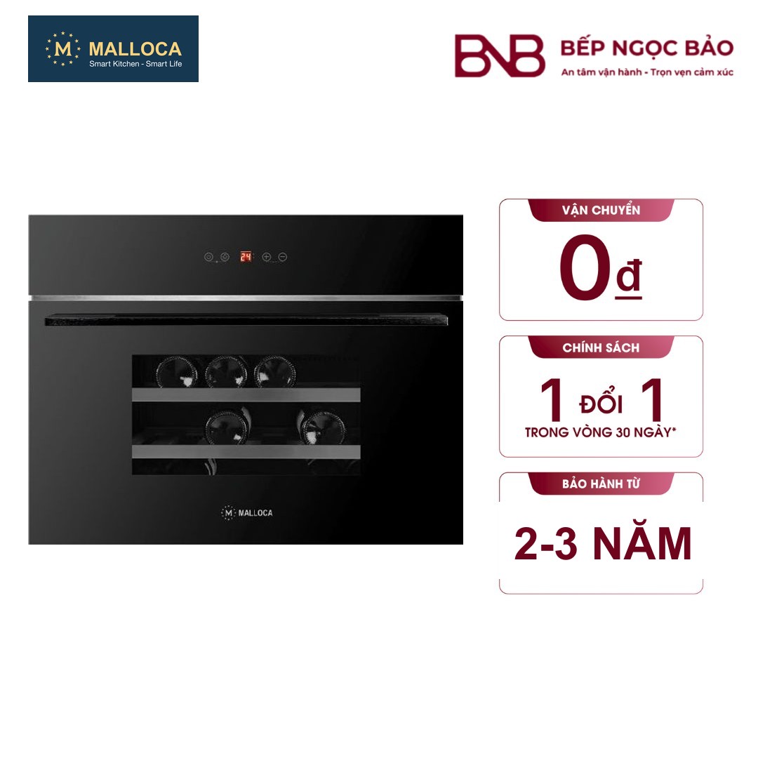 Tủ rượu Malloca MWC24CP