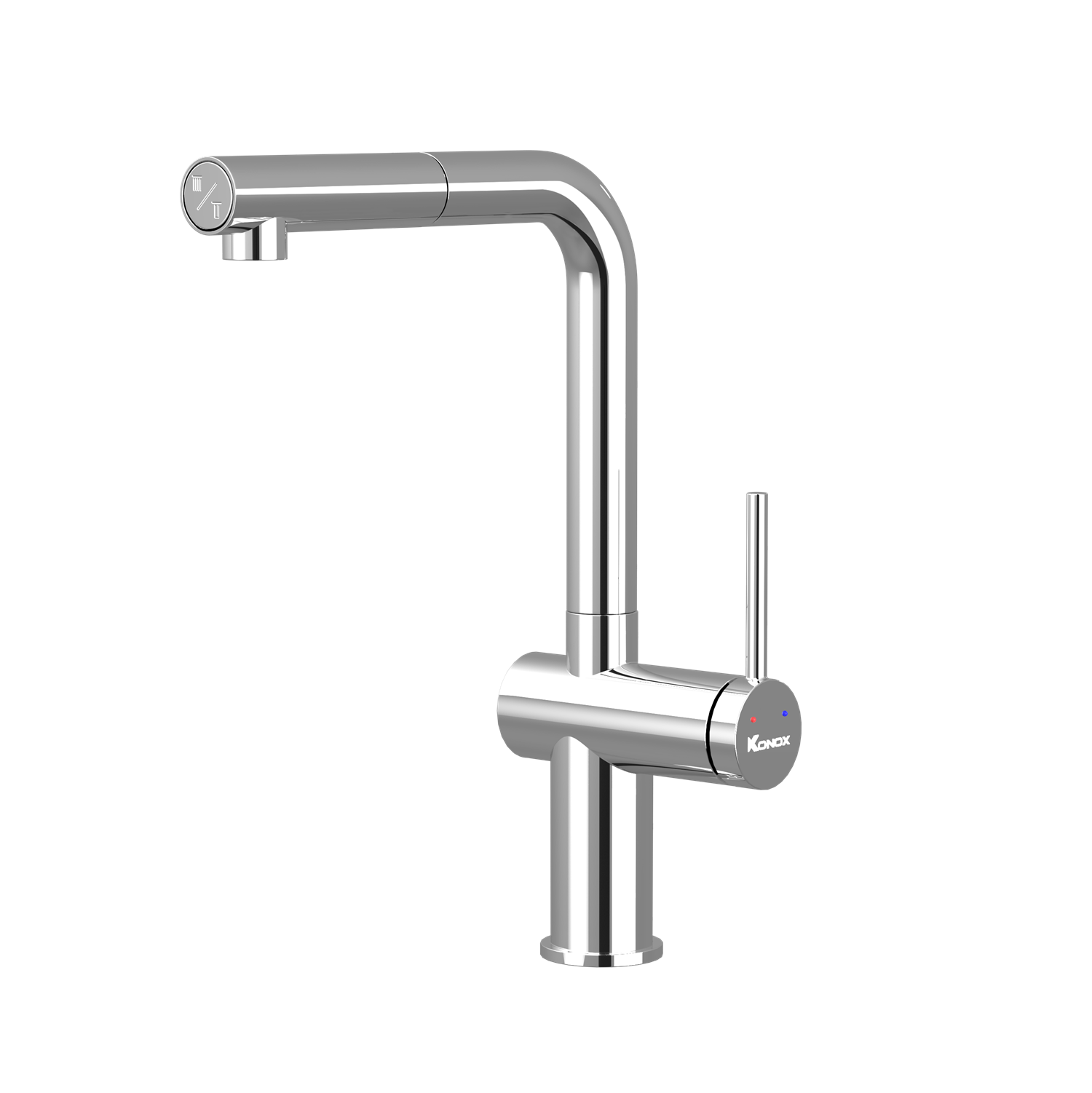 Vòi rửa Konox Stream Smart Chrome - smart, PVD 5 lớp