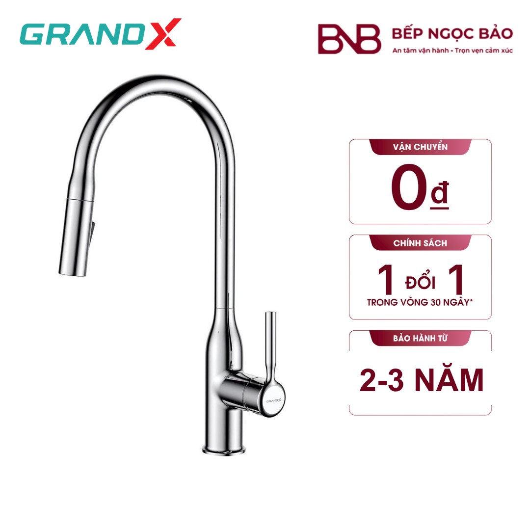 Vòi rửa Grand X GXF16 Pro