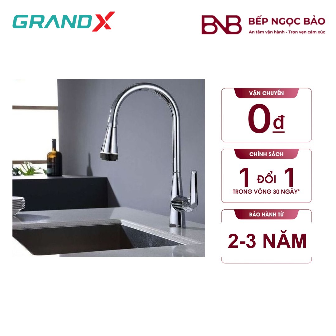 Vòi rửa Grand X GXF15 Pro