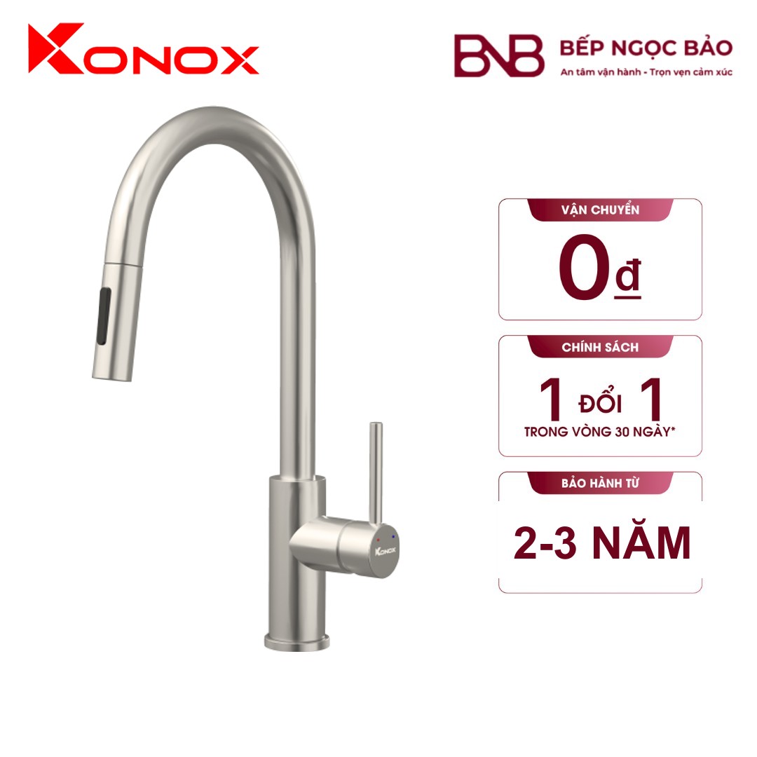 Vòi rửa Konox Reno Smart - smart phổ thông