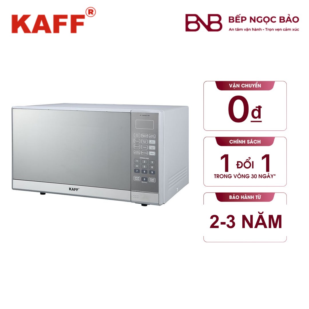 Lò vi sóng + nướng 36L Kaff KF-EM036ALMW