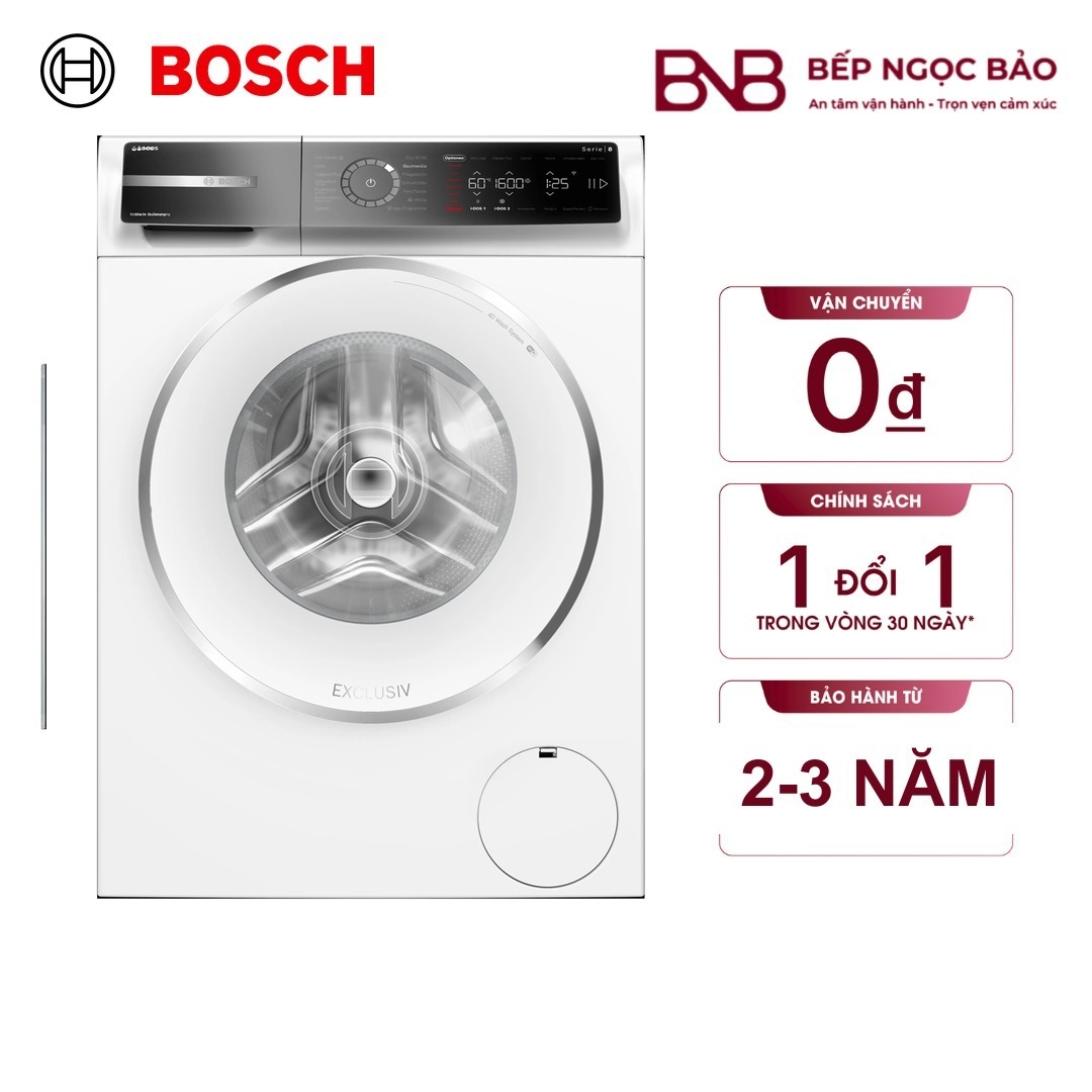 Máy giặt & Máy sấy Bosch WGB266A90