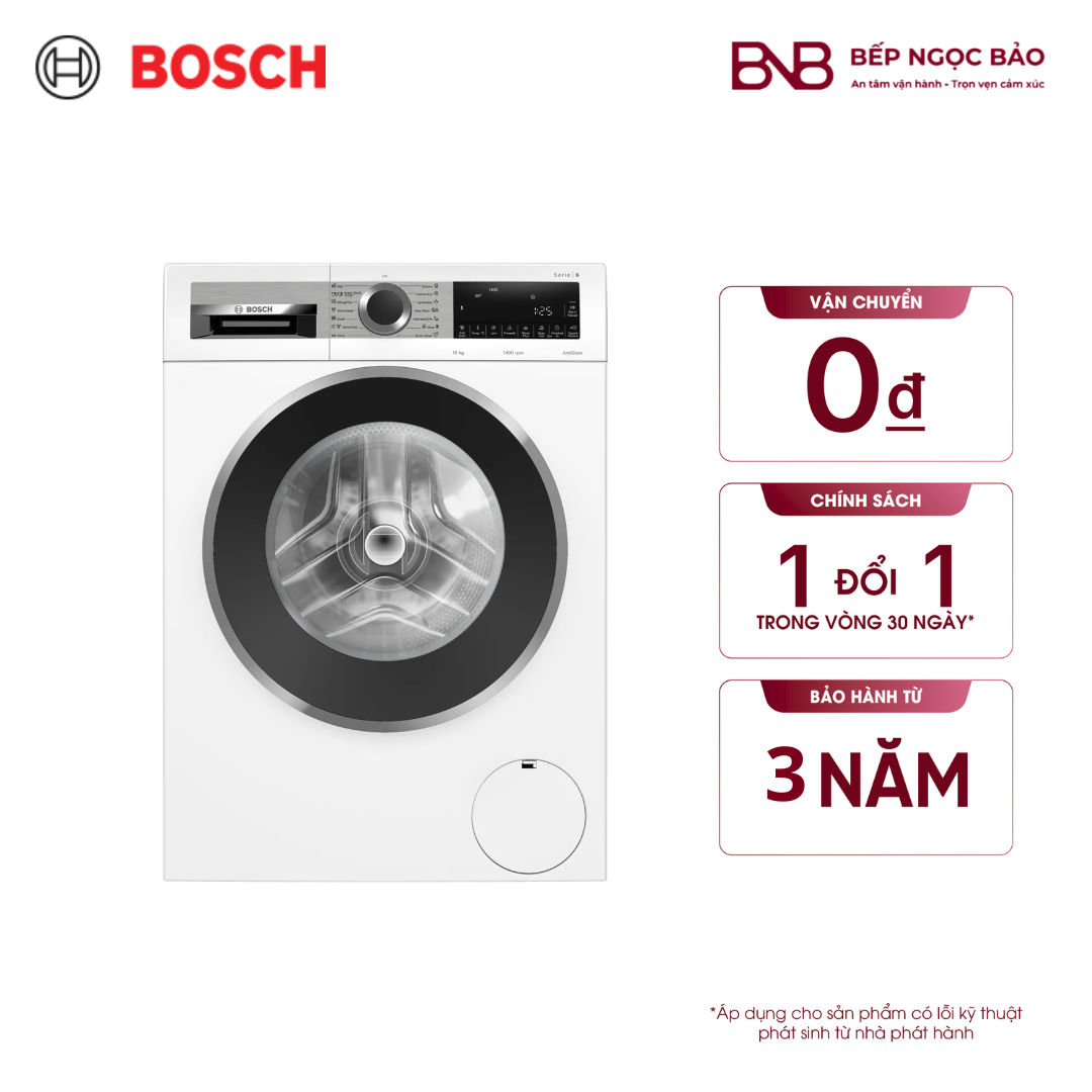 Máy giặt cửa trước Bosch 10kg - Series 6 BNB1710001