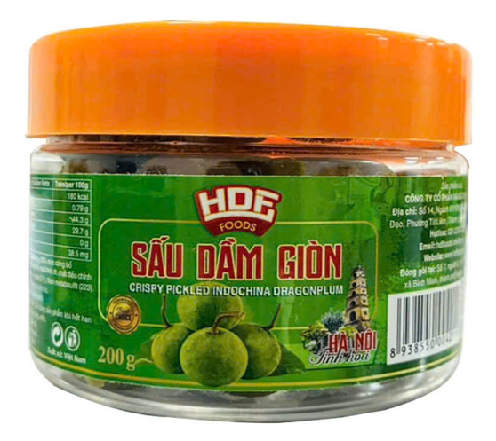  Sấu Dầm Giòn 