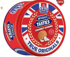  Bánh quy dừa McVitie's Tasties 