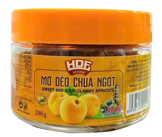  Mơ dẻo chua ngọt 