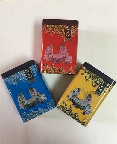  Trà Olong hộp thiếc đỏ 