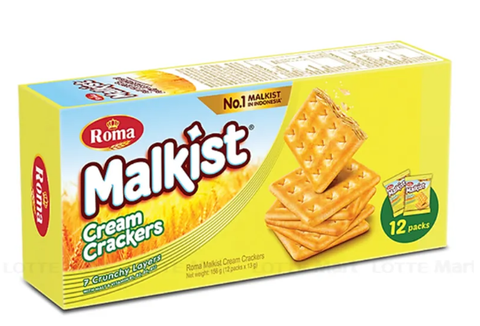  Bánh quy giòn Mallist hộp vàng 