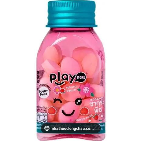  Kẹo the vị đào Sakura Playmore 22g 