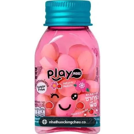  Kẹo the vị đào Sakura Playmore 22g 