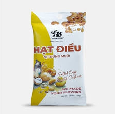  Hạt điều vị trứng muối 250g 