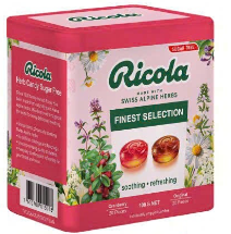  Kẹo thảo mộc Ricola Finest Selection. 