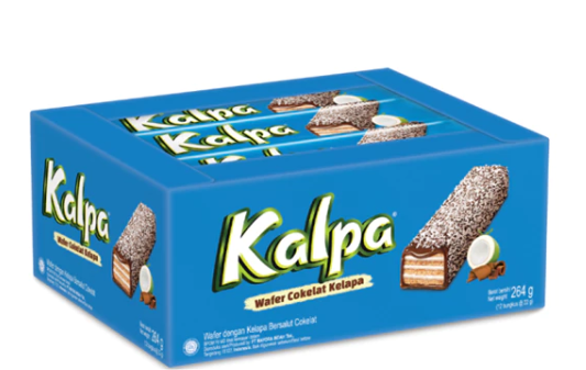  Bánh kem xốp Socola phủ dừa Kalpa 264g 