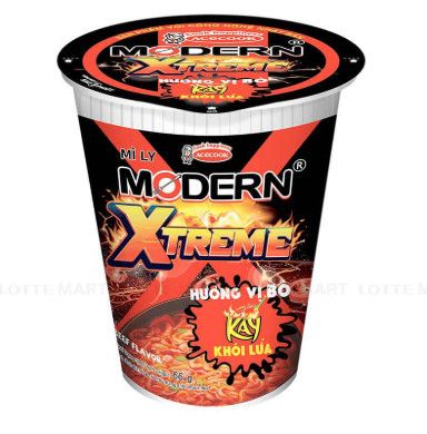  Mì ly Modern xtreme vị bò cay khói 66g 
