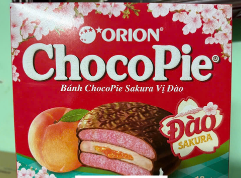  Bánh ChocoPie Sakura Vị Đào 