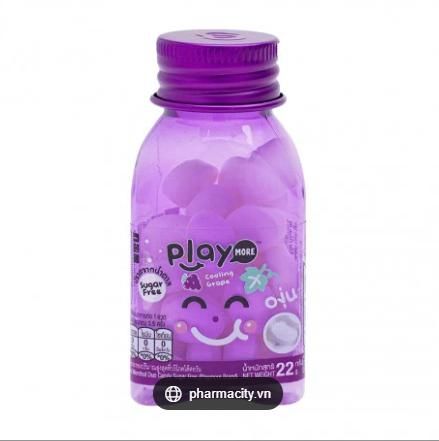  Kẹo the vị nho Playmore 22g 