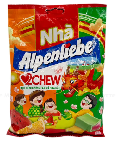  Kẹo Mềm Hương Cam & Dưa Hấu 