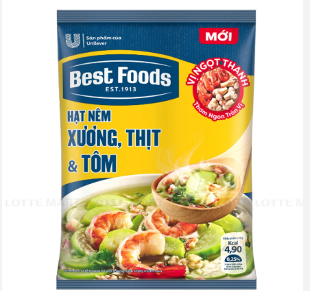  BESTFOOD Hạt Nêm Xương, Thịt & Tôm 1.8kg 