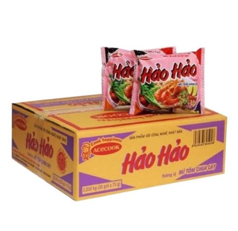  Mỳ Hảo Hảo tôm chua cay Acecook 75g 