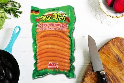  Xúc xích viên hong khói 