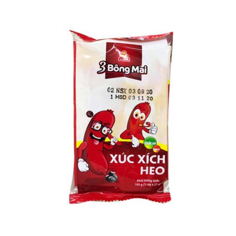  Xúc xích heo tiệt trùng 3 Bông Mai 