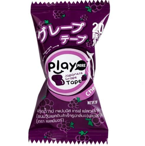  Kẹo Playmore dẻo cuộn nho 21g 