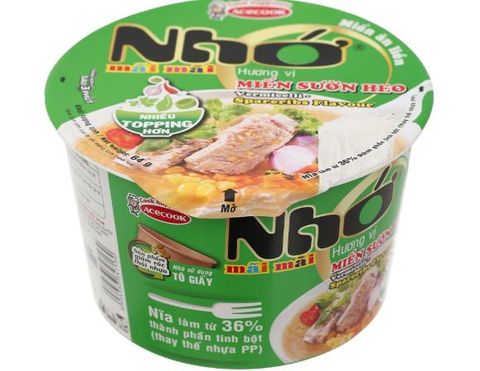  Miến nhớ sườn heo 