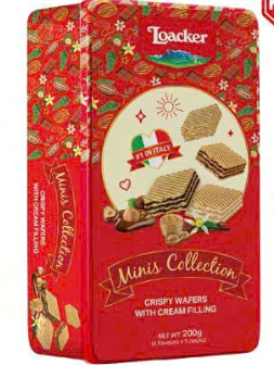  Bánh xốp Loacker Minis Collection. 