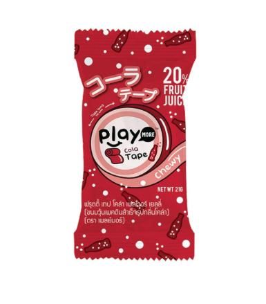  Kẹo dẻo cuộn Playmore vị cola 21g 