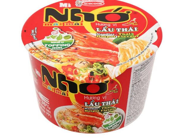  Mì bát Acecook nhớ lẩu Thái 75g 