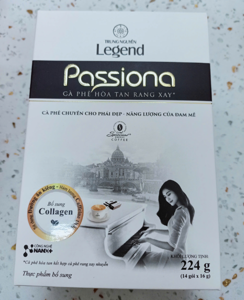 Cà phê hòa tan rang xay Trung Nguyên Legend Passiona 