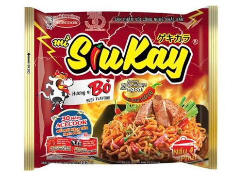  Mì bò Siukay gói 127g 