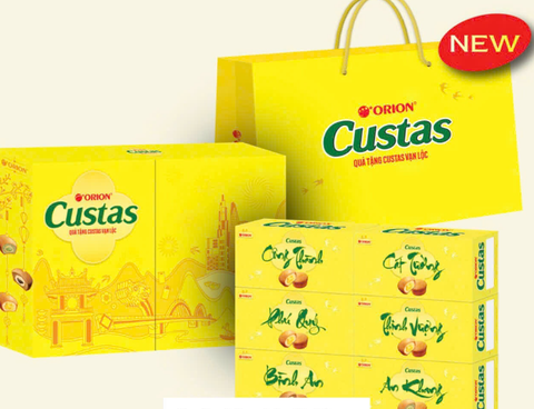  Bộ quà tặng Custas Vạn Lộc 24P Mix 3 vị 