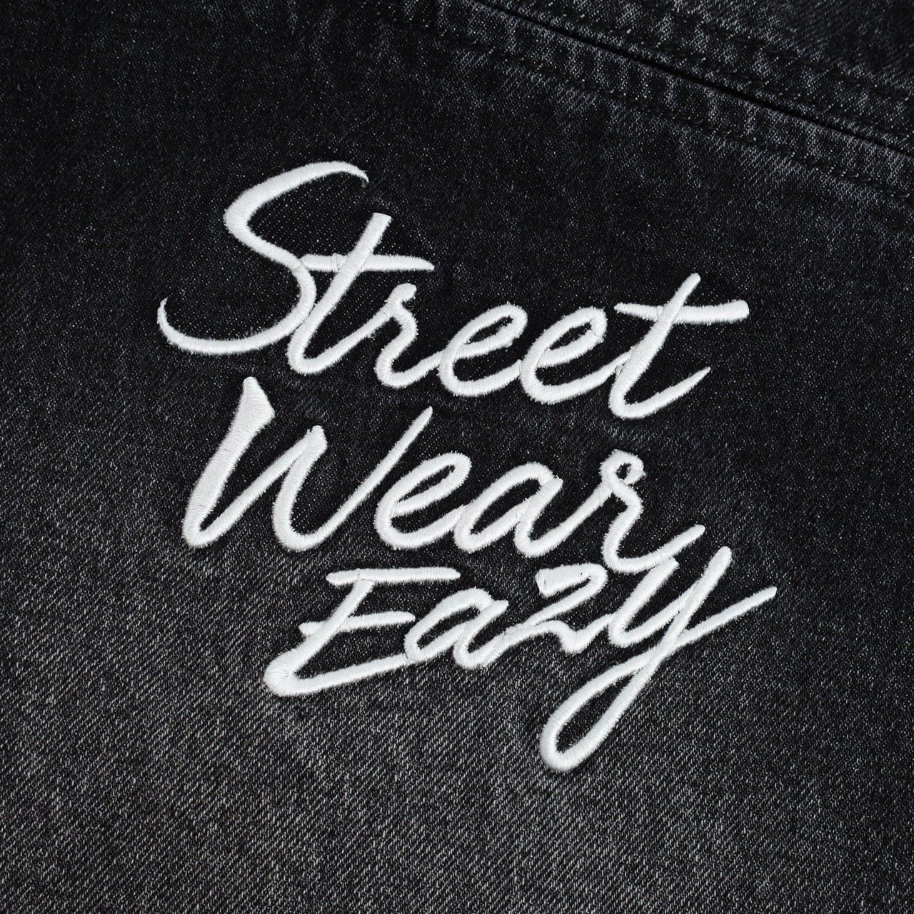  SWE WHISKER JEANS - WASHED BLACK 