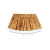  SWE RUSTED LAYER MINI SKIRT - BROWN 