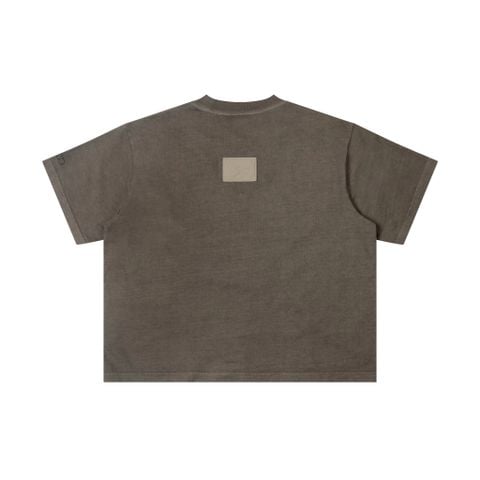 SWE SAINT BOXY TEE - WASHED BROWN 