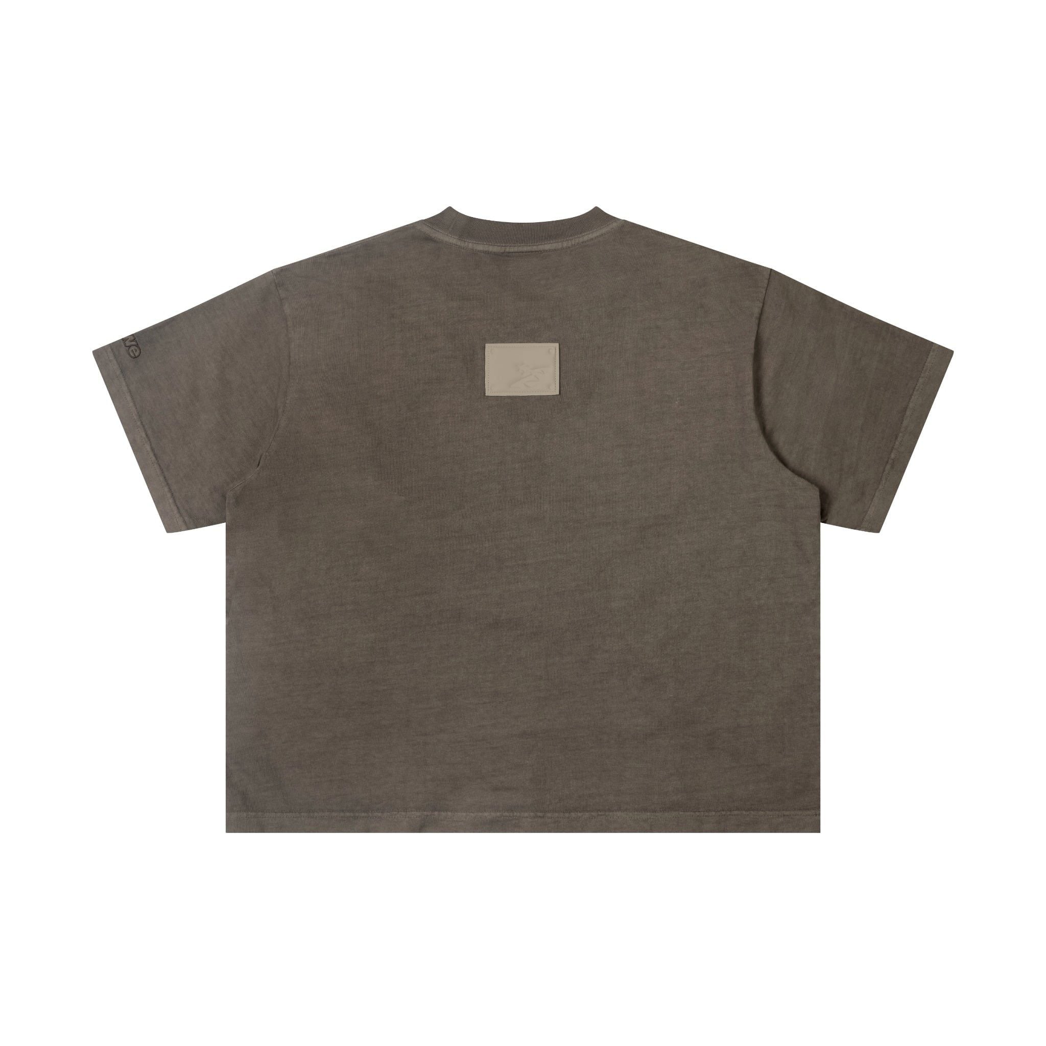 SWE SAINT BOXY TEE - WASHED BROWN 