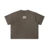  SWE SAINT BOXY TEE - WASHED BROWN 