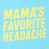  SWE MAMA FAVOR BABY TEE - CYAN 