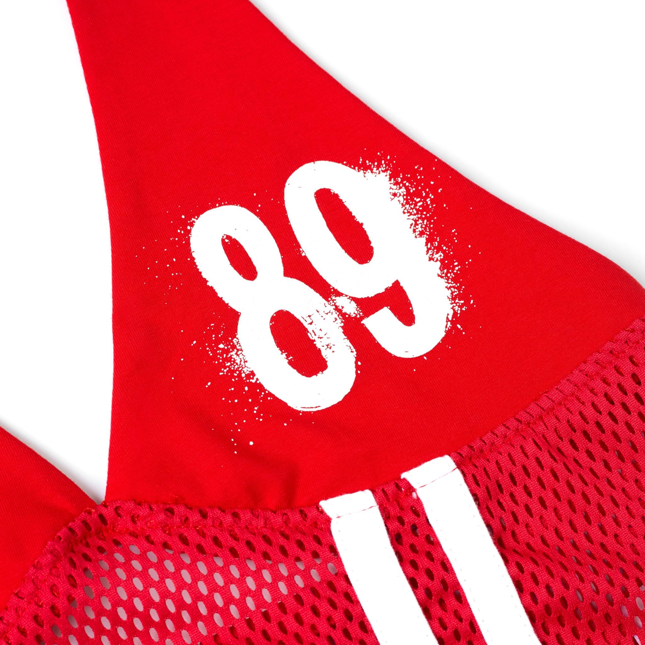  SWE HALTER MESH TOP - RED 