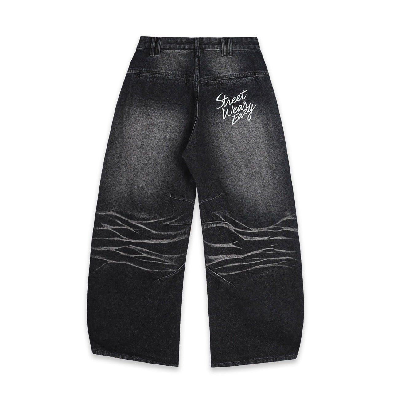  SWE WHISKER JEANS - WASHED BLACK 
