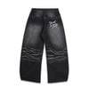  SWE WHISKER JEANS - WASHED BLACK 