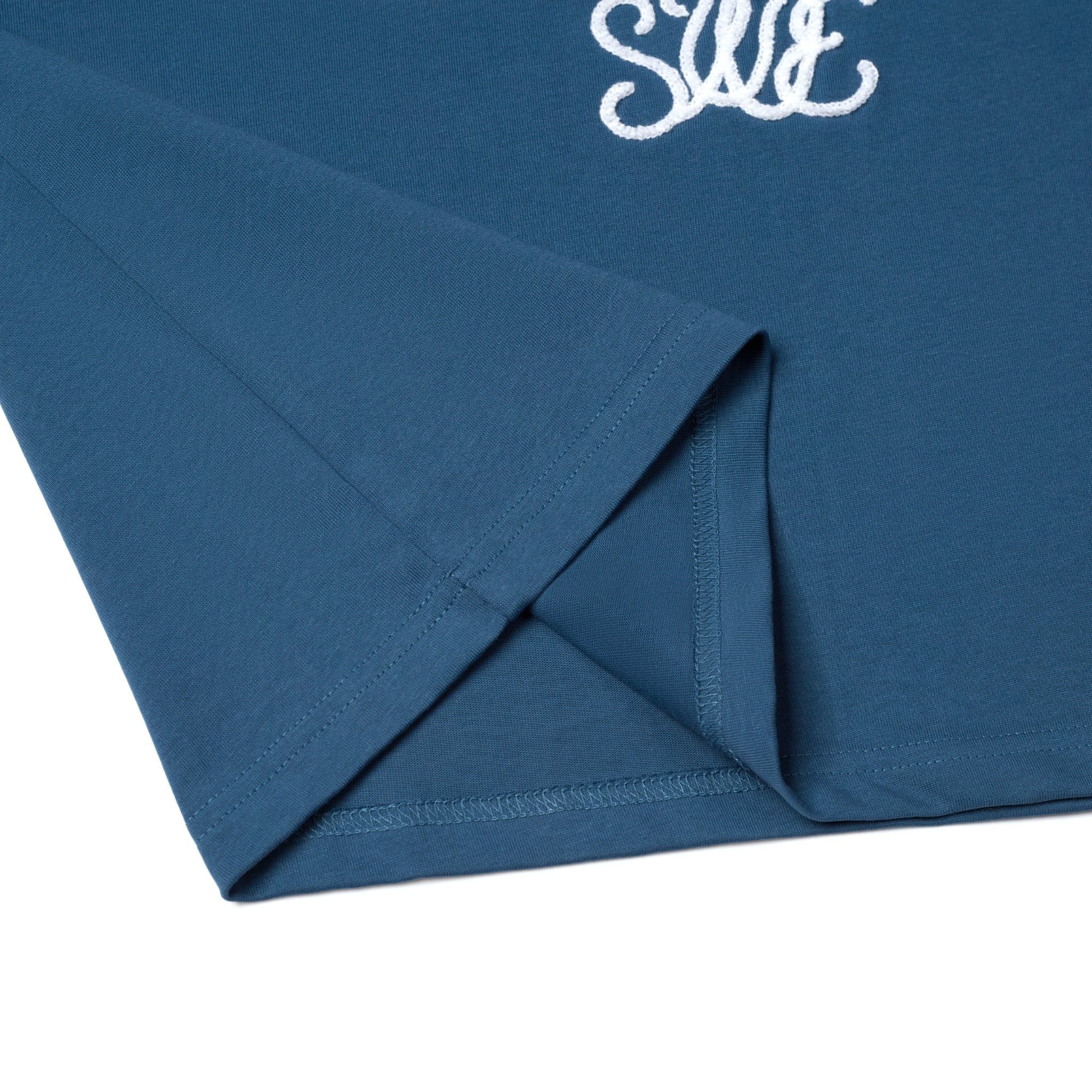  SWE RHYTHM BOXY TEE - COBALT BLUE 