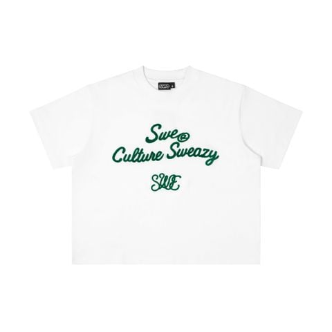  SWE RHYTHM BOXY TEE - WHITE 