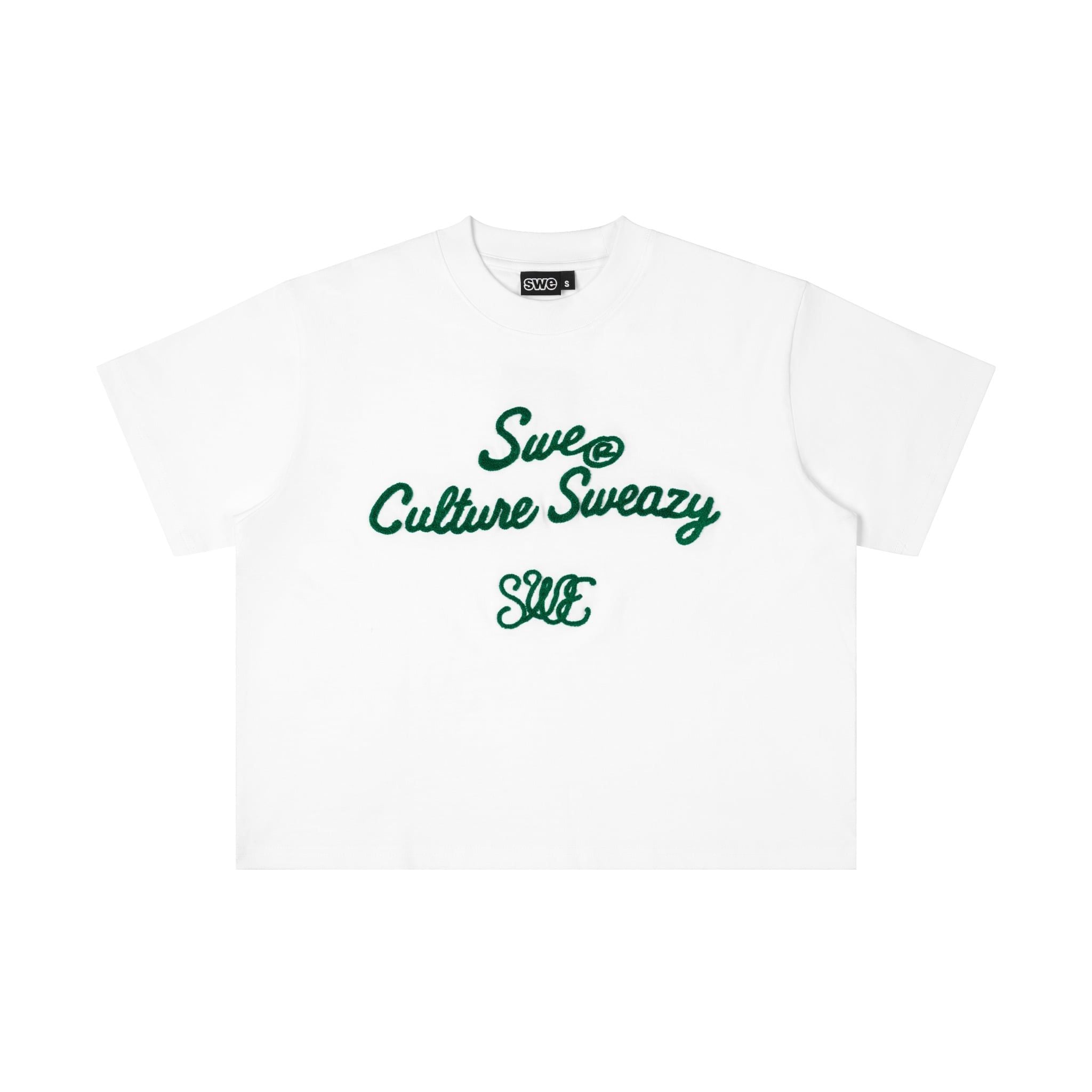  SWE RHYTHM BOXY TEE - WHITE 