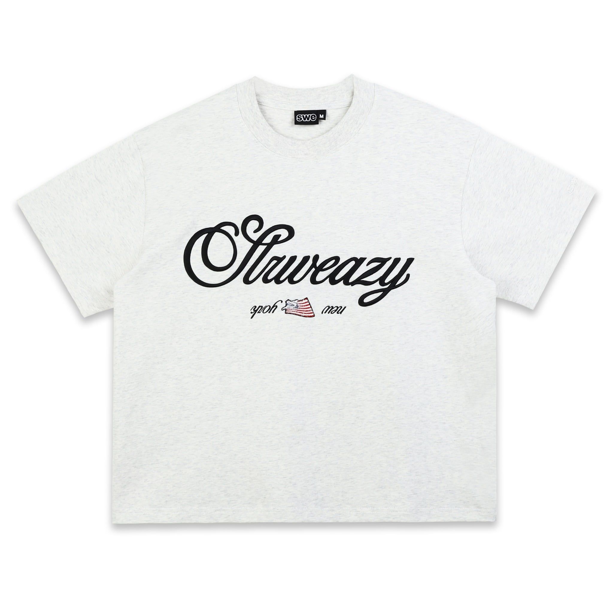  SWE NY BOXY TEE - GRAY 