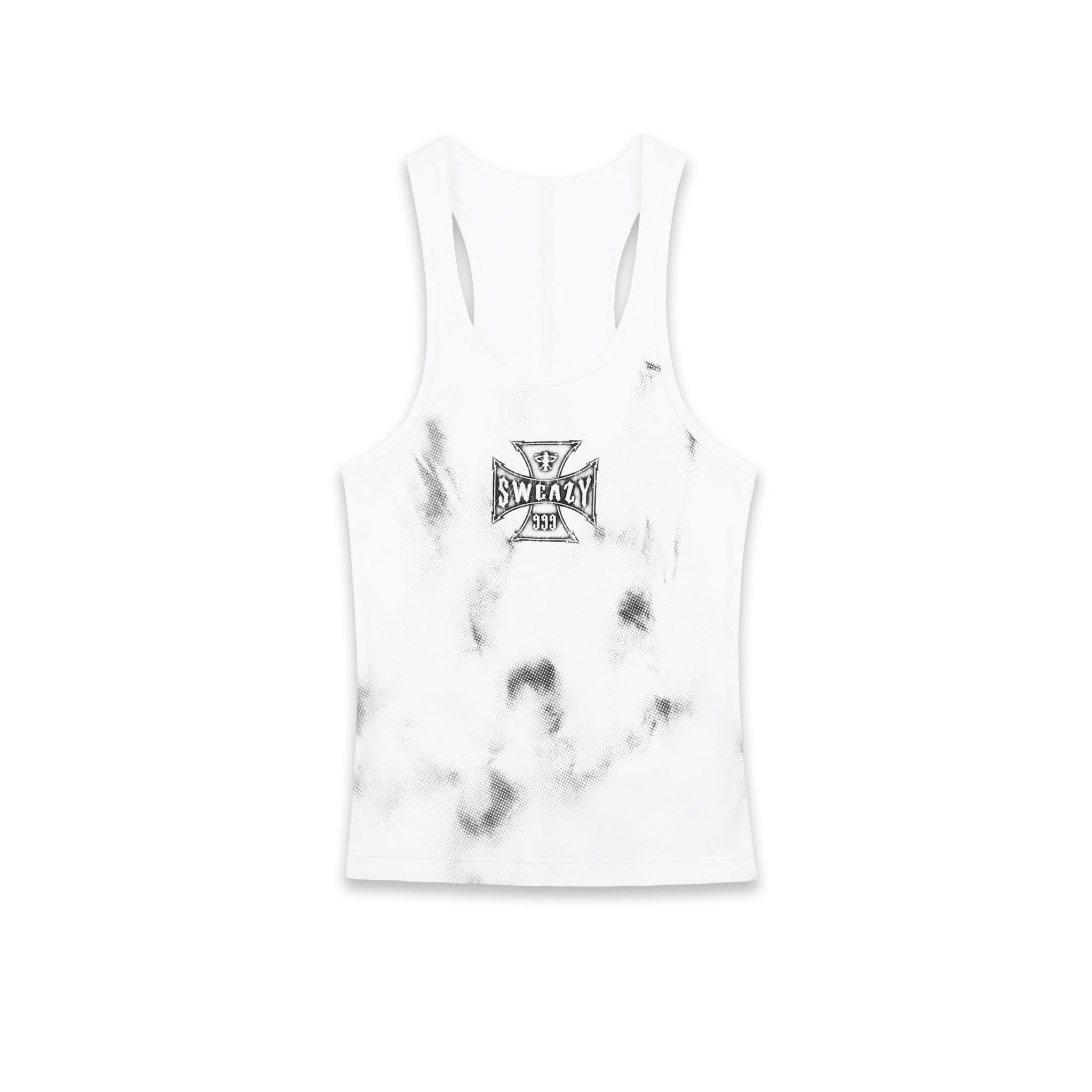  SWE CROSS TANK TOP - WHITE 