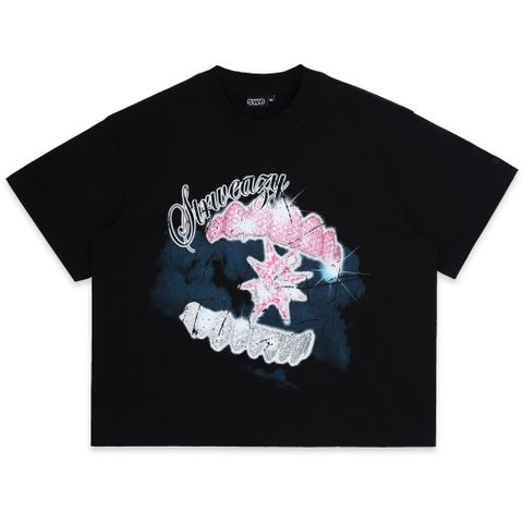  SWE GRILLZ BOXY TEE - BLACK 